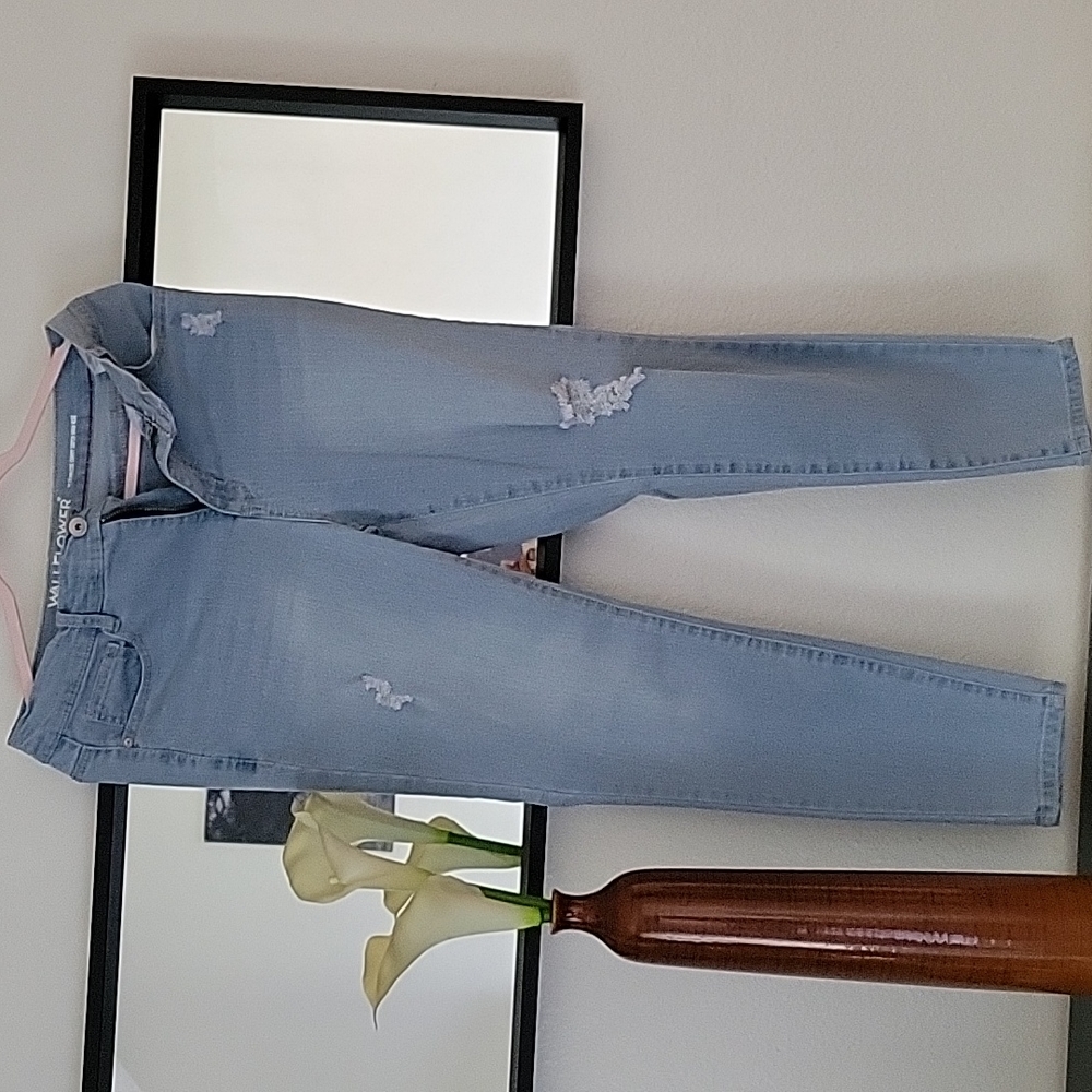 light  blue jeans